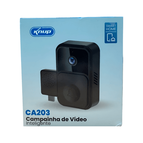 Campainha de Vídeo Inteligente á prova d'água KP-CA203