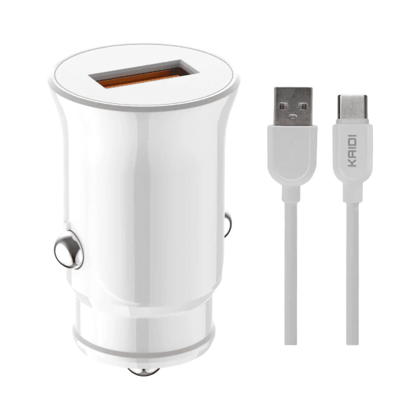 Carregador Veicular Turbo QC 3.0 KAIDI