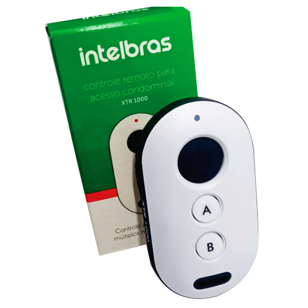 Controle Remoto Para Acesso Condominial XTR 1000 Intelbras Branco