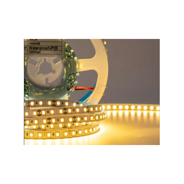 Fita de Led Branco Quente 3000k 5m 120 leds - MOD. 3528 S/Fonte