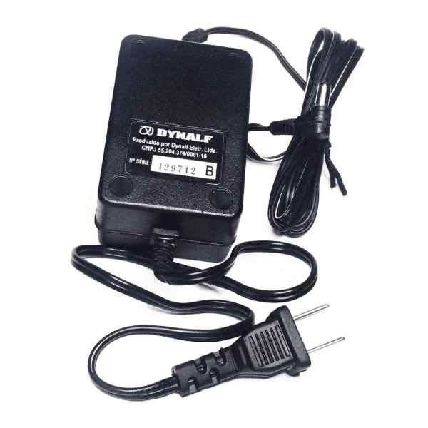 Fonte de Transformador 12V - 1 Amper. C/TRAFO (Positivo Interno)