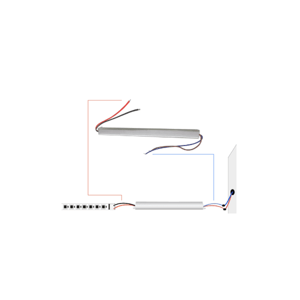 Fonte palito 12V DC 5A 60W