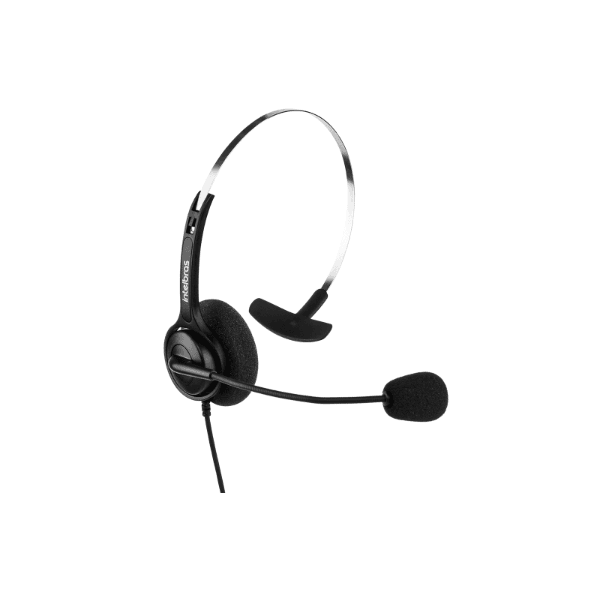 Fone Headset Mono RJ9 CHS 40 P/Call centers Intelbras