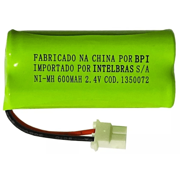 Bateria Telefone Sem fio 2.4v 600mah Intelbras