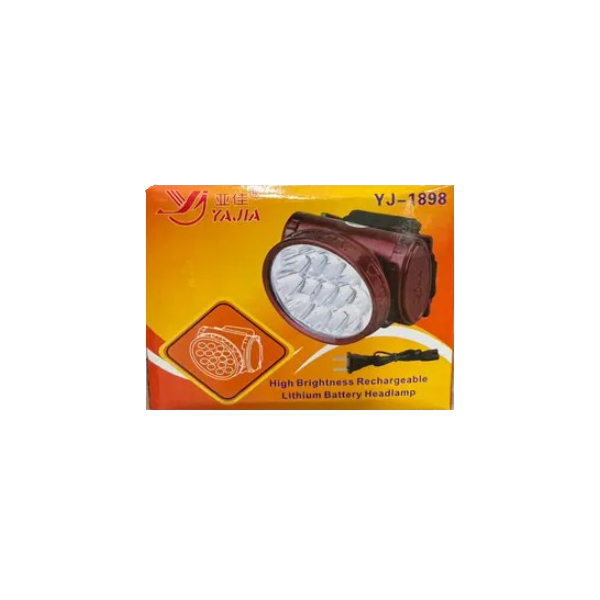 Lanterna De Cabeça 13LED'S Recarregavel HZ-1898