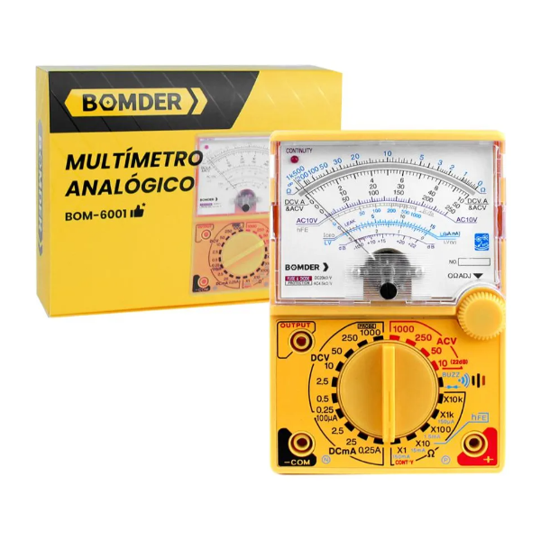 Multímetro Analógico Bomder BOM-6001