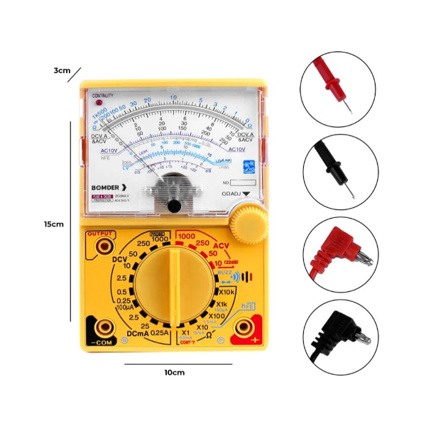 Multímetro Analógico Bomder BOM-6001