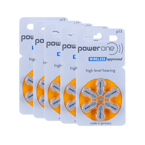 Pilha Auditiva 1.4v Powerone mod. n.13 (COM 4 CARTELAS)