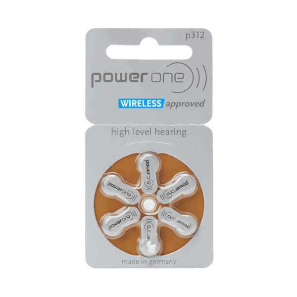 Pilha Auditiva 1.4v Powerone mod. n.312