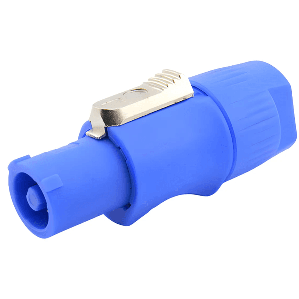 Speakon Powercon Linha Azul Macho (Power In)