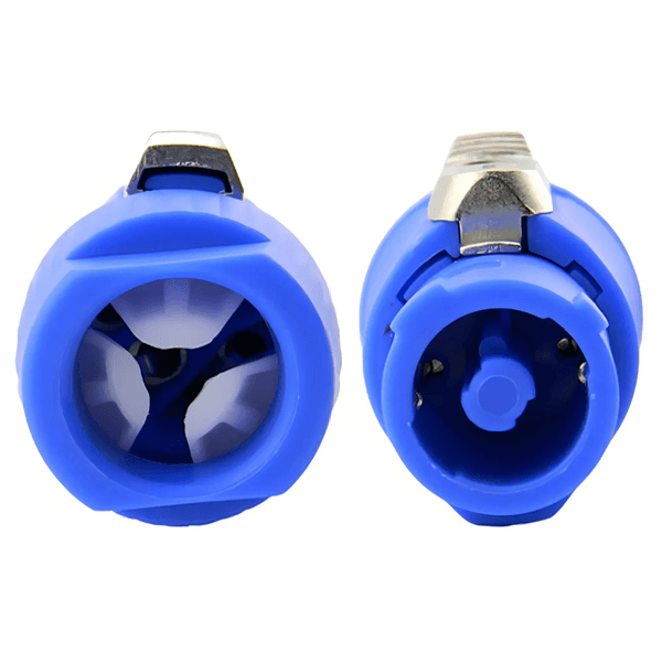 Speakon Powercon Linha Azul Macho (Power In)