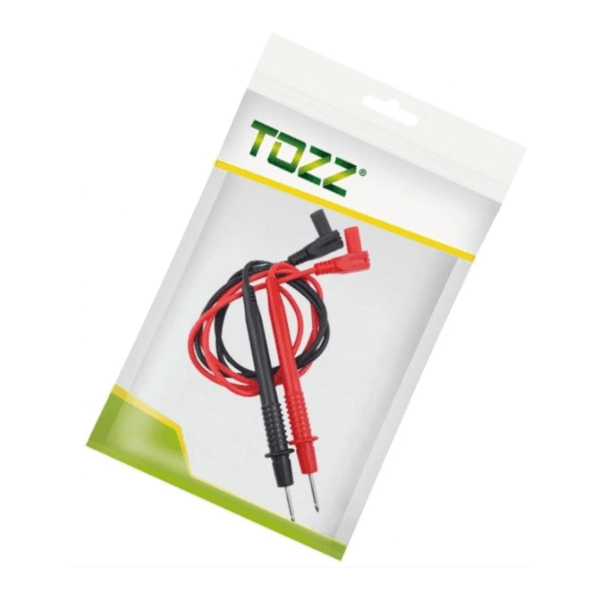 Ponta de Prova 90G Preto E Vermelho (Par) Tozz