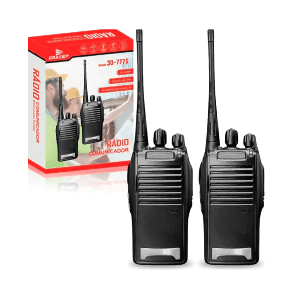 Rádio Comunicador Talk About Bidirecional Portátil Par Grasep