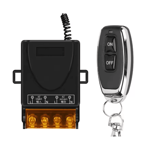 Receptora Multifunção 433 1 Canal Com Controle Bivolt