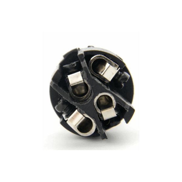 Plug Speakon Macho 4 Vias Profissional Com Trava PT/AM