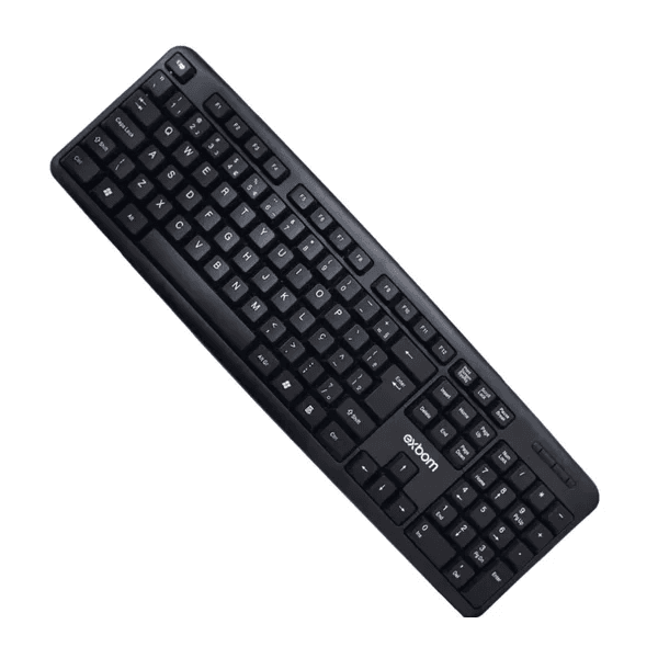 Teclado Para Computador/Notebook Usb C/Fio BK-102 Exbom 