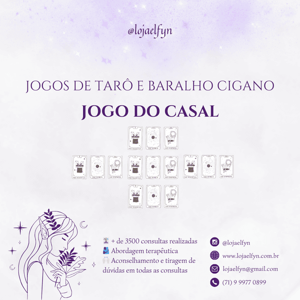 Consulta Baralho Cigano - Amoroso - Sobre o Casal 