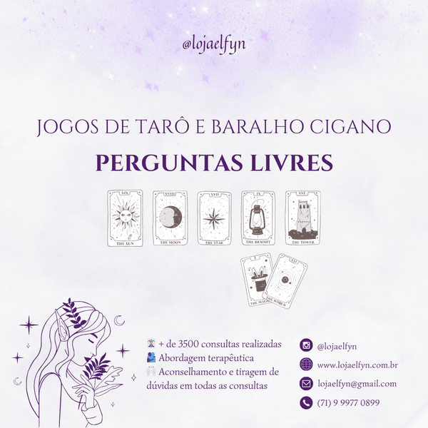 Consulta Baralho Cigano - Perguntas Avulsas Específicas