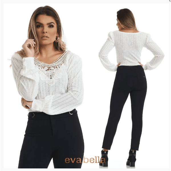 Blusa Tricot Eva Bella