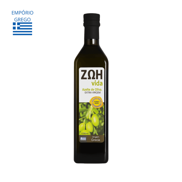 Azeite De Oliva Extra Virgem Grego Zoh Vida 1l