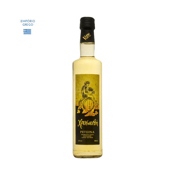 Retsina vinho fino branco seco 2018 500ml