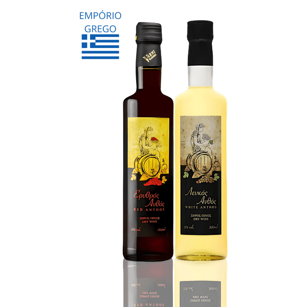 Vinho em dobro - Red Anthos e White Anthos