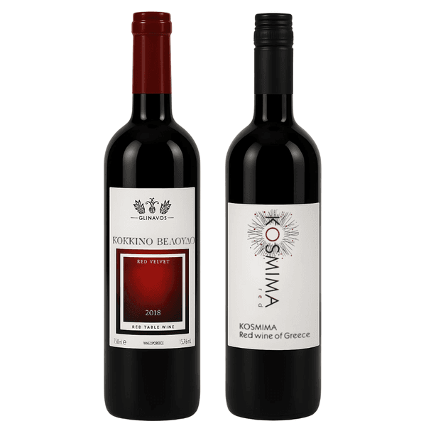 KIT VINHO EM DOBRO - KOKKINOS E KOSMIMA TINTO 