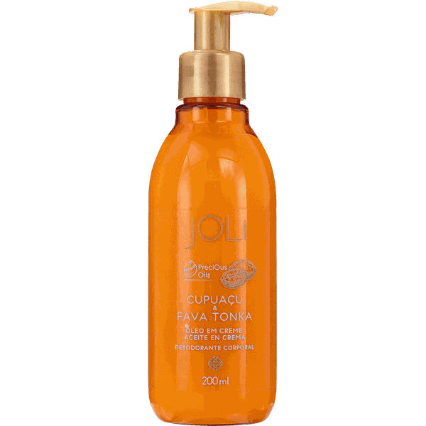 Óleo em Creme Joli Cupuaçu e Fava Tonka 200ml