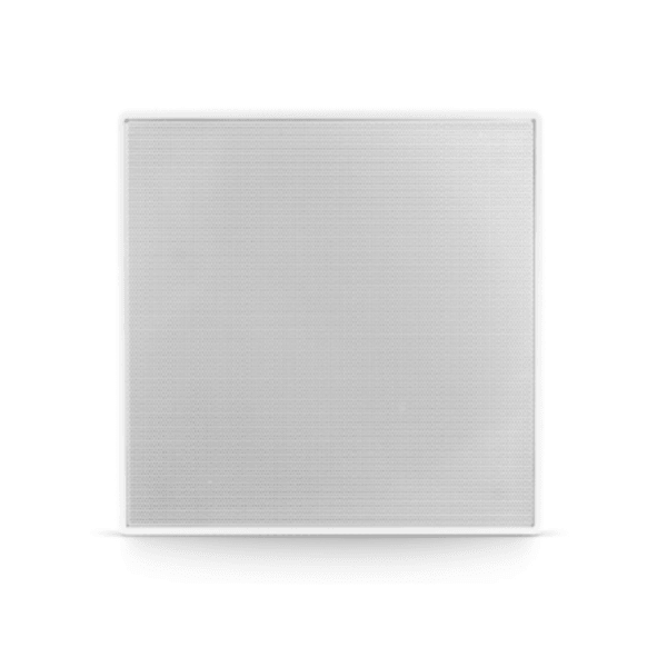 ARANDELA 6 QUADRADA COAXIAL 100W COD 31819 ALUMINIO