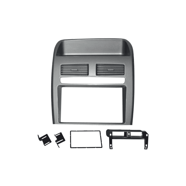 MOLDURA 4023 2DIN FIAT LINEA PRATA