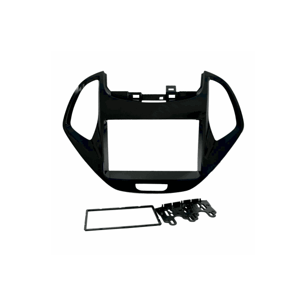 MOLDURA 4071 2DIN NOVO KA/KA + 18/19 PRETO