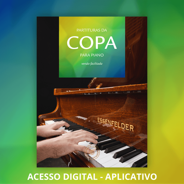 ACESSO DIGITAL - Partituras da Copa para Piano - Versão Facilitada