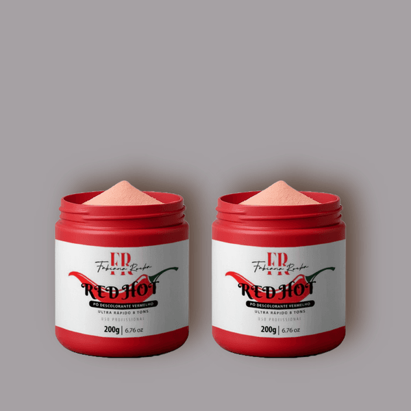 Kit Com 2 Pós Descolorantes Vermelhos - Black Friday By Fr 