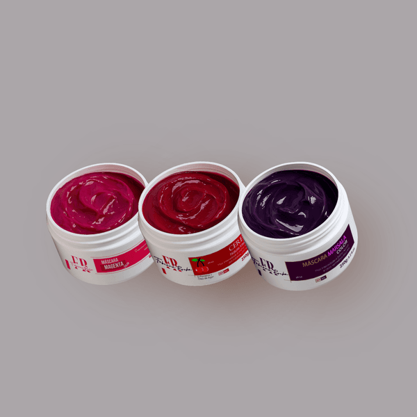 Kit 3 Máscaras Matizadoras de 250g