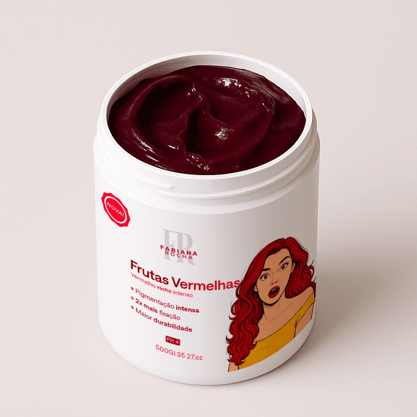 Matizador Vermelho Escuro Frutas Vermelhas 500g By FR