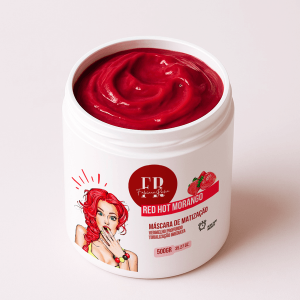 Matizador Vermelho Neutro Morango 500g By FR
