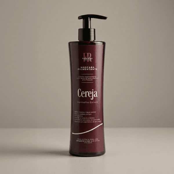 Matizador Pigmentante Fluido Vermelho Escuro - Vermelho Cereja By Fr 