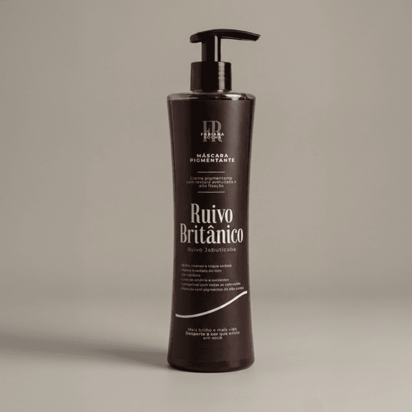 Matizador Pigmentante Fluido Ruivo Jabuticaba - Ruivo Britânico By Fr 