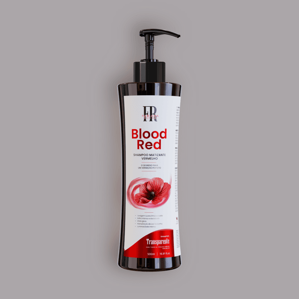 Shampoo Matizador Vermelho - Blood Red Transparente By FR