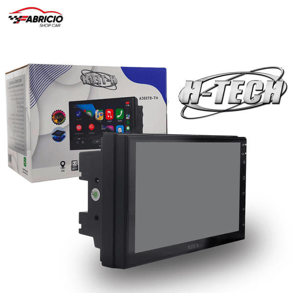  Multimídia Android OCTA-CORE 7" de vidro QLED CarPlay e Android Auto com e sem fio