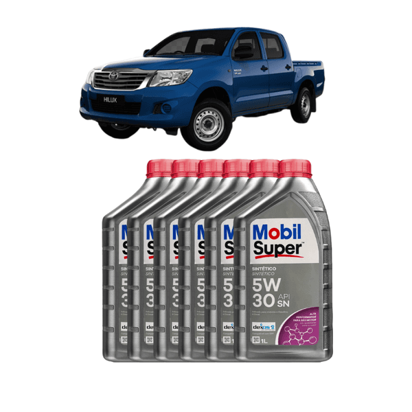 kit troca oleo+filtro óleo Hilux diesel 2012 á 2015 