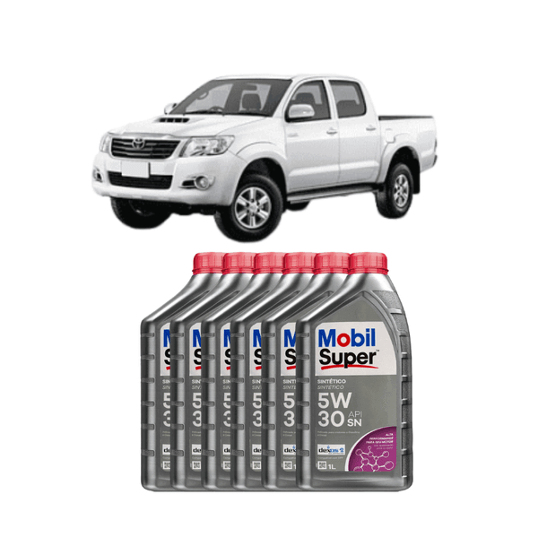 kit troca óleo + filtro óleo Hilux 2006 á 2011 DIESEL