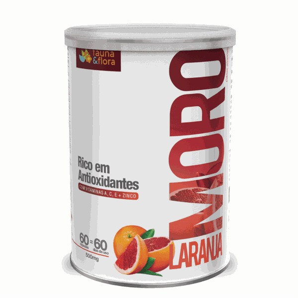 Laranja Moro 500mg - 60 cápsulas
