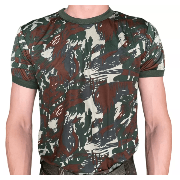 Camiseta Camuflada Dryfit Ibm Exército Brasileiro Eb