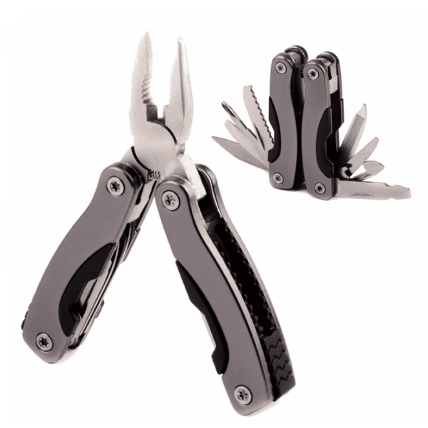 MINI ALICATE MUTIFUNCIONAL PARA CAMPING PESCA C/ 11 Funções