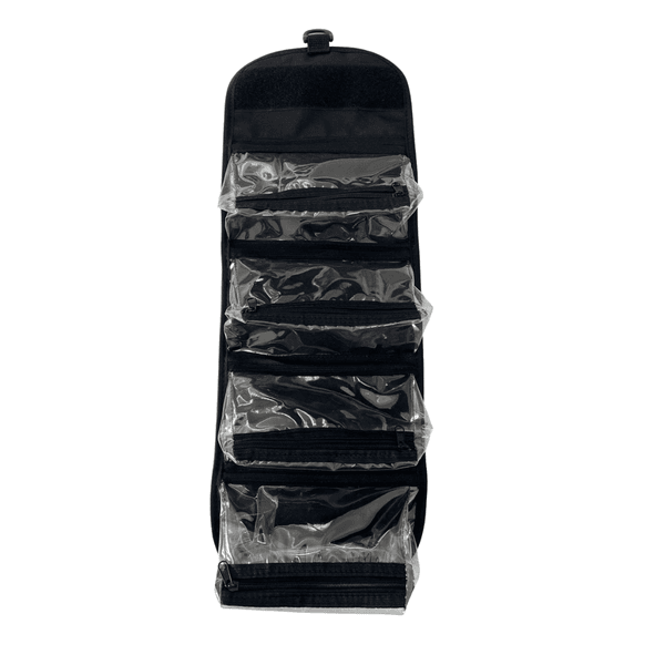 Necessaire Bolsa Organizador De Viagem Portátil Cor Preto