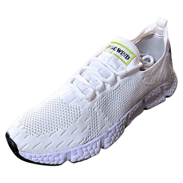 Tênis Masculino, Tenis Feminino, Unissex Caminhada Polo Wind Leve Academia Corrida Branco