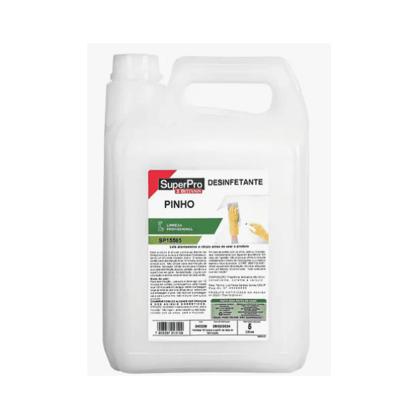 Desinfetante Pinho 5 Litros Superpro SP15565