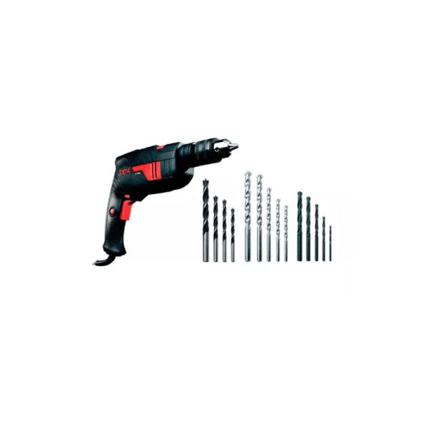 Furadeira 13mm (1/2``) Impacto Bosch Linha Skil 6555 570W + 14 Brocas F0126555JK