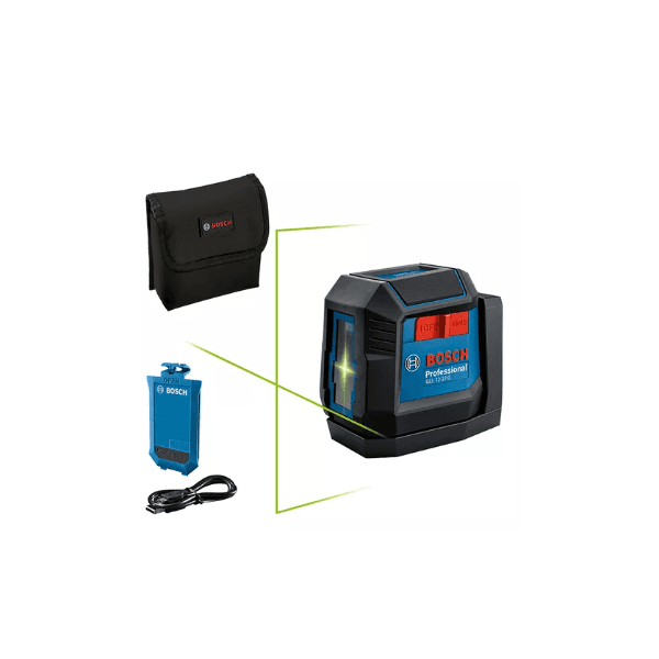 Nivel Laser Linha Verde GLL 1222 G LI 12 Metros Com Bolsa Protetora Bosch 0601065321